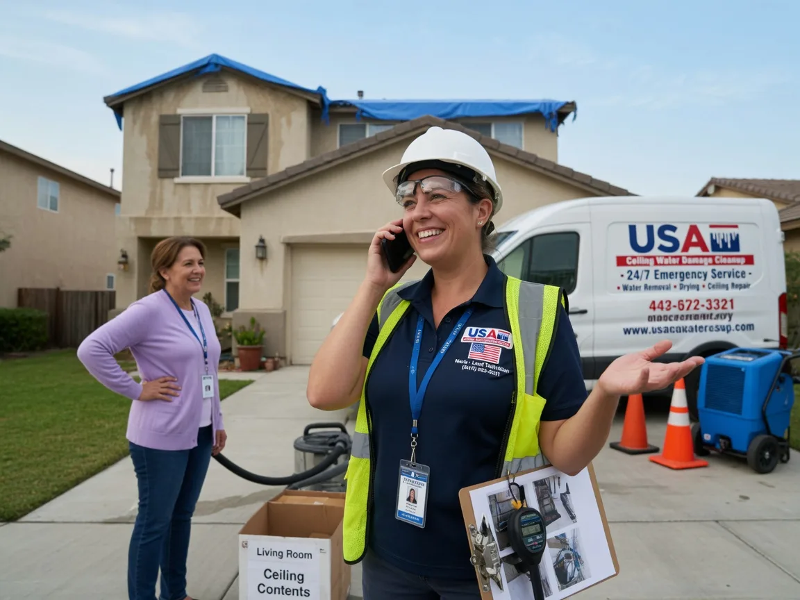 Ceiling Water Damage Restoration Port Edwards, WI FAQs